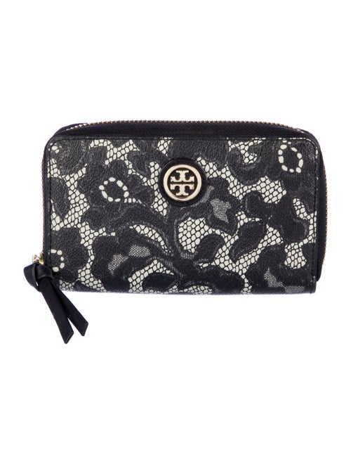 Tory Burch Leather Printed Continental Wallet