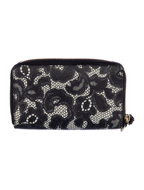 Tory Burch Leather Printed Continental Wallet