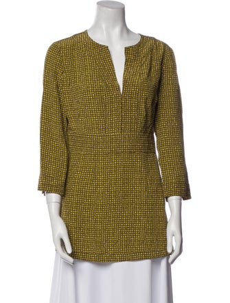 Tory Burch Silk Printed Tunic