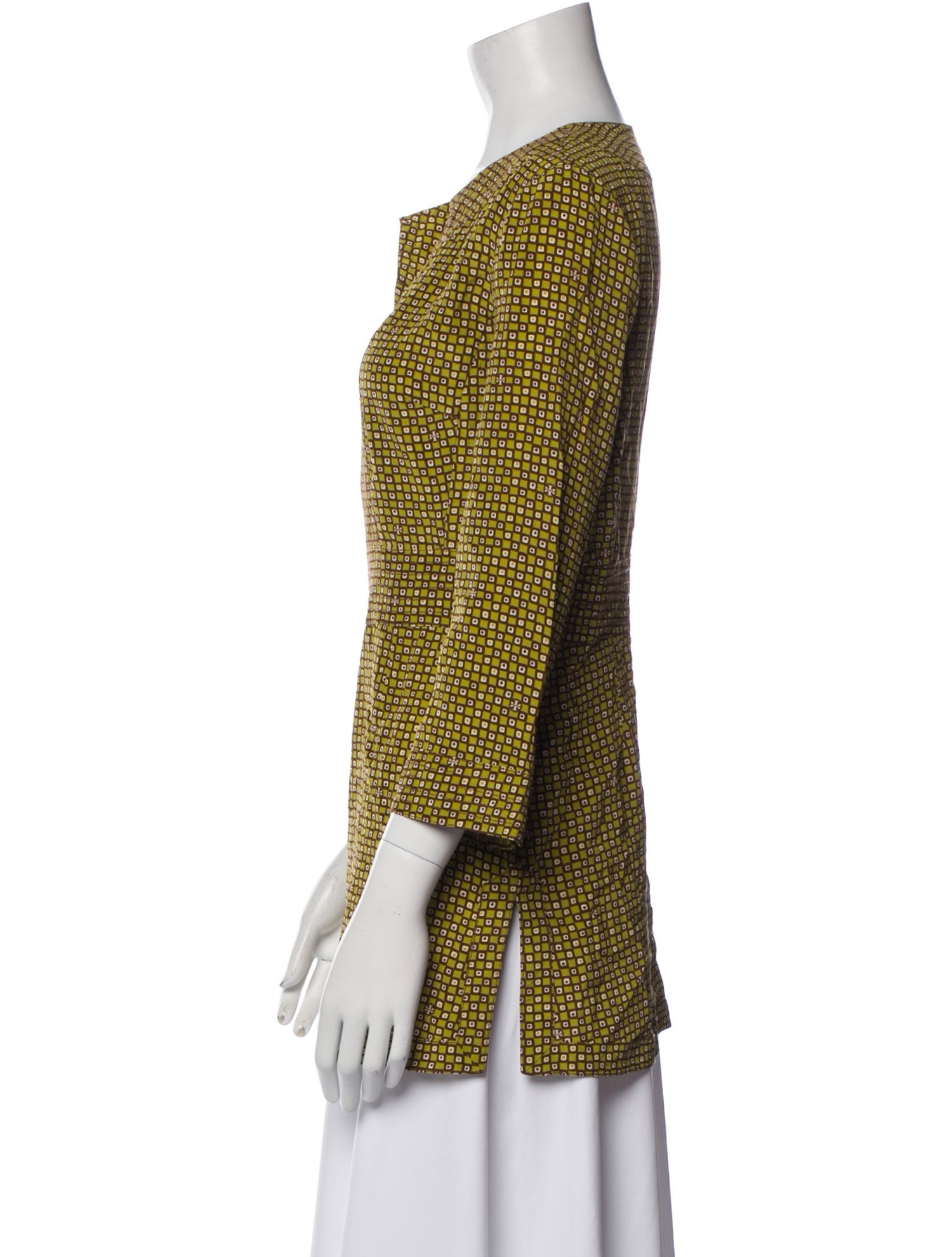 Tory Burch Silk Printed Tunic