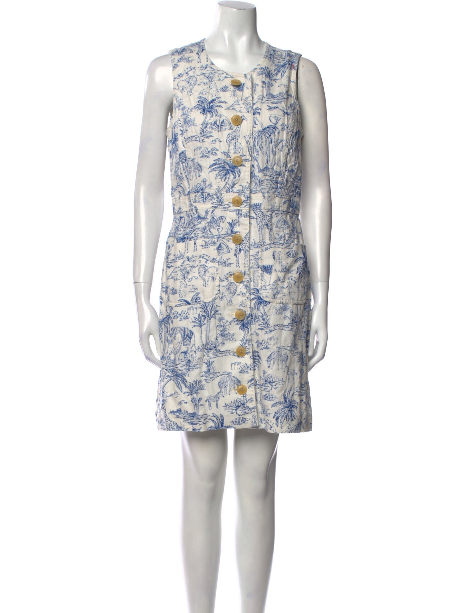 Tory Burch Linen Mini Dress