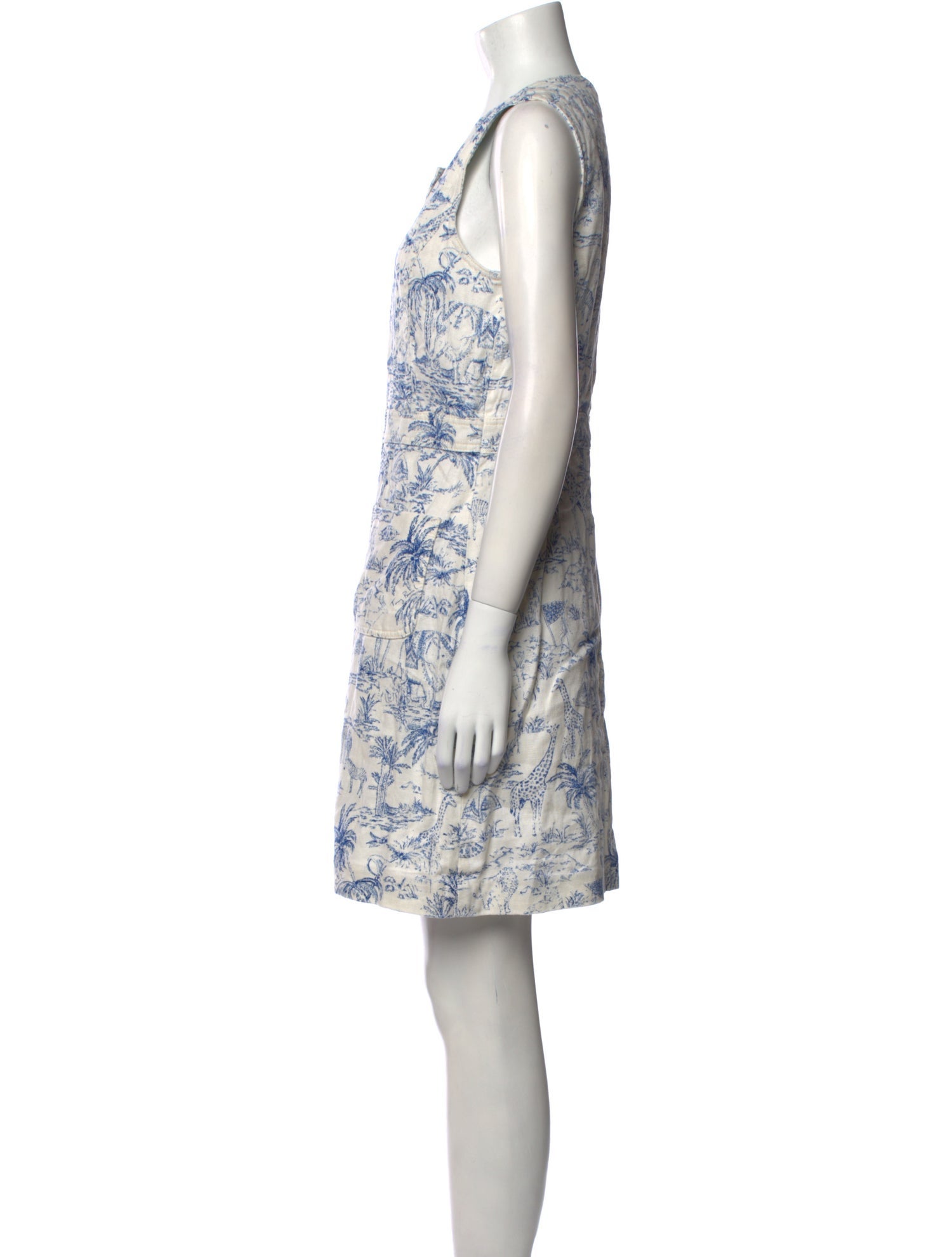 Tory Burch Linen Mini Dress