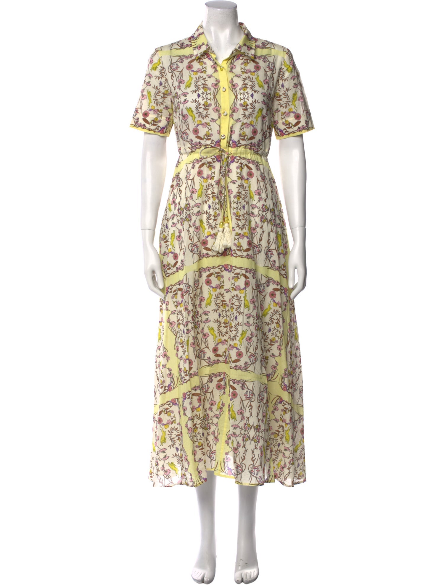 Tory Burch Paisley Print Long Dress