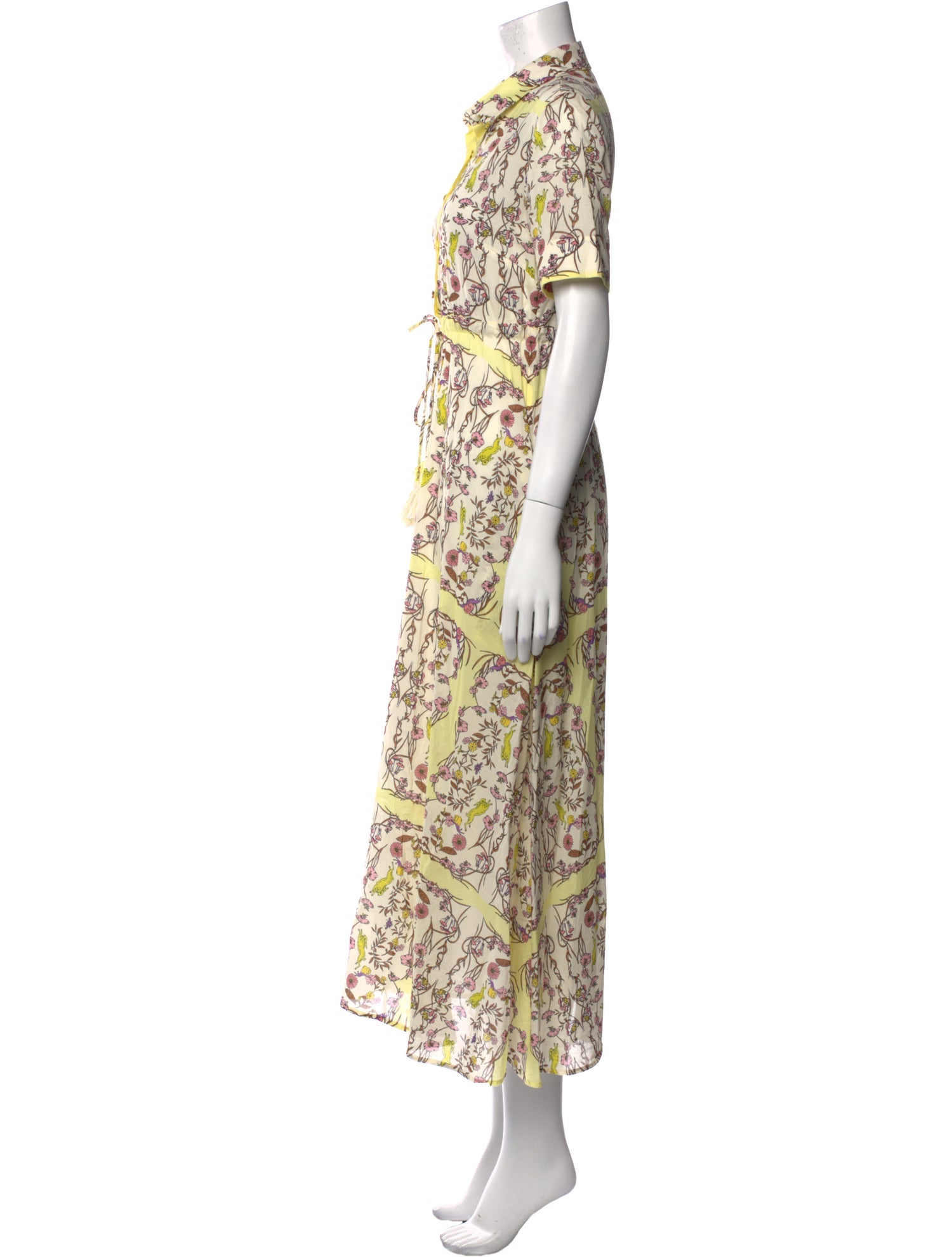 Tory Burch Paisley Print Long Dress