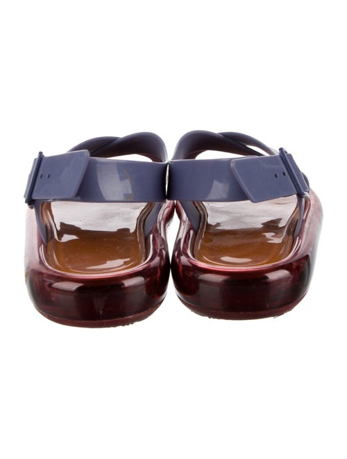 Tory Burch Rubber Printed Slingback Sandals