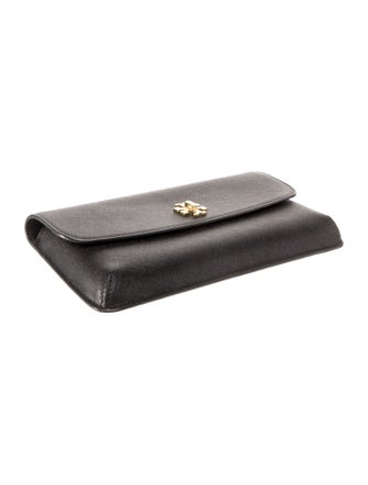 Tory Burch Saffiano Leather Clutch