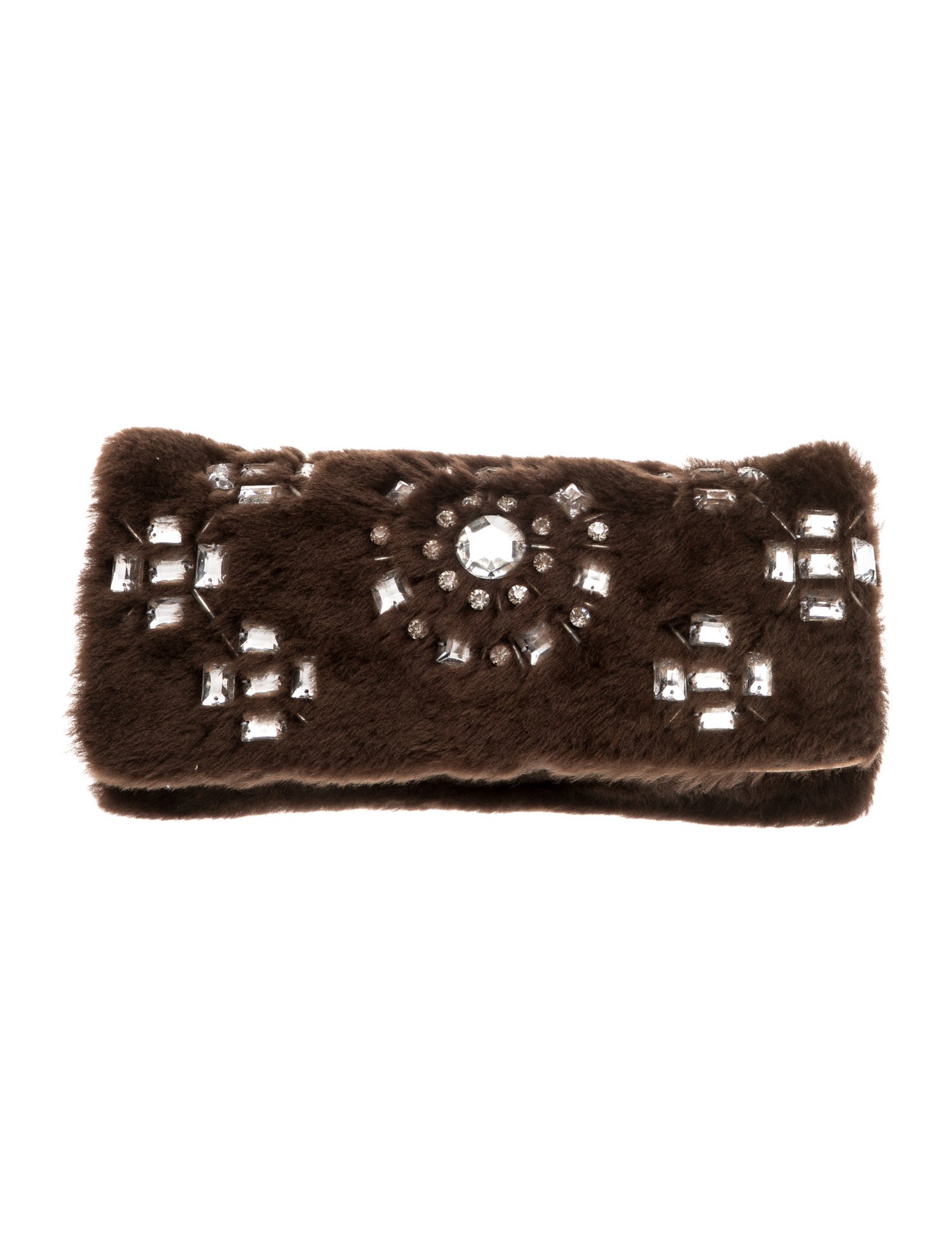 Tory Burch Faux Fur Clutch