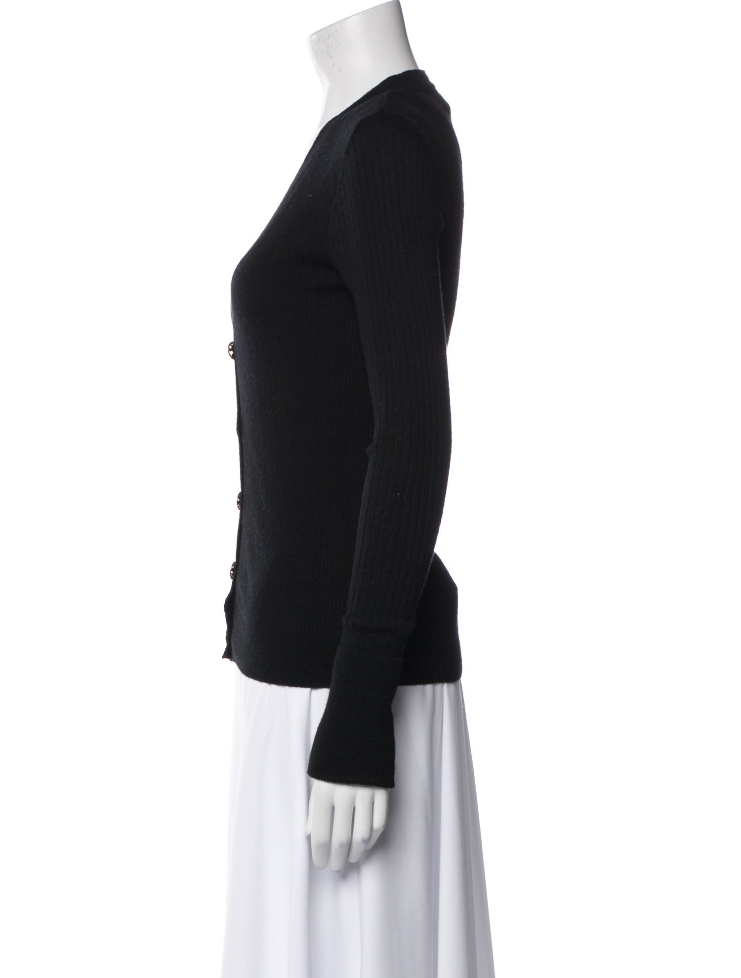 Tory Burch Merino Wool V-Neck Sweater