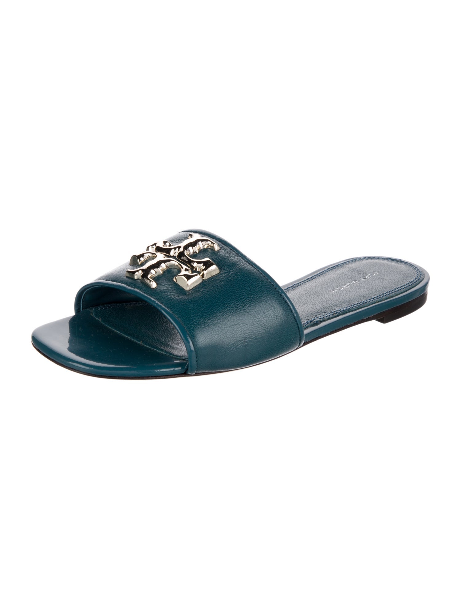 Tory Burch Leather Slides