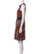 Tory Burch Linen Knee-Length Dress
