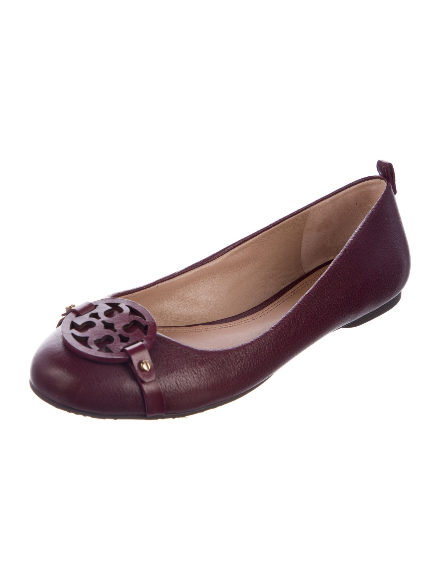Tory Burch Leather Ballet Flats