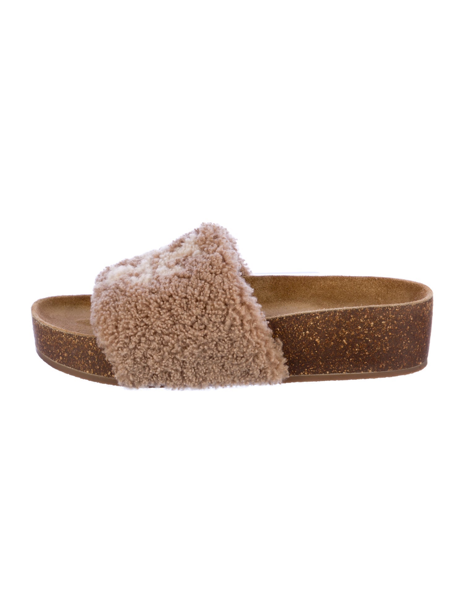 Tory Burch Shearling Slippers