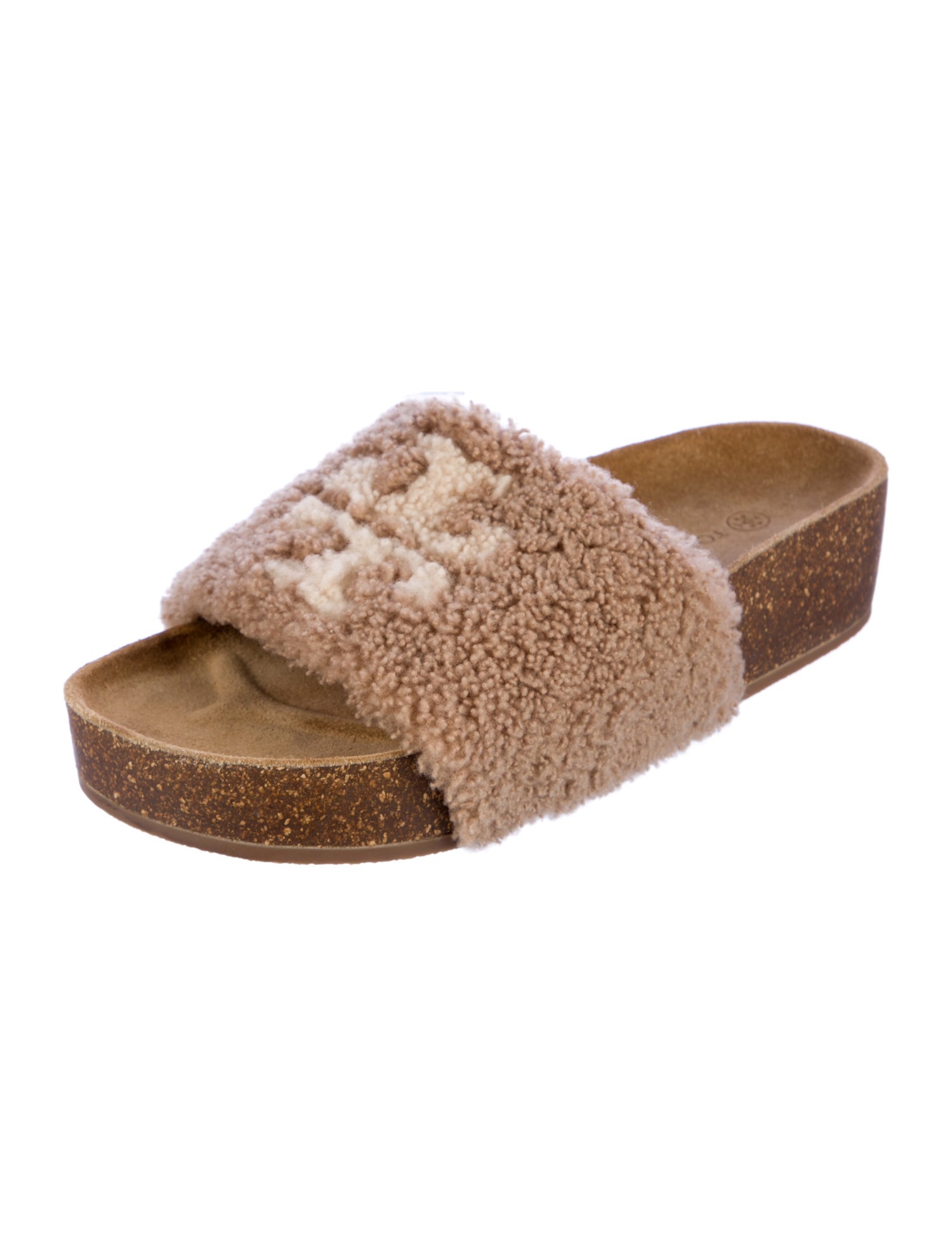 Tory Burch Shearling Slippers