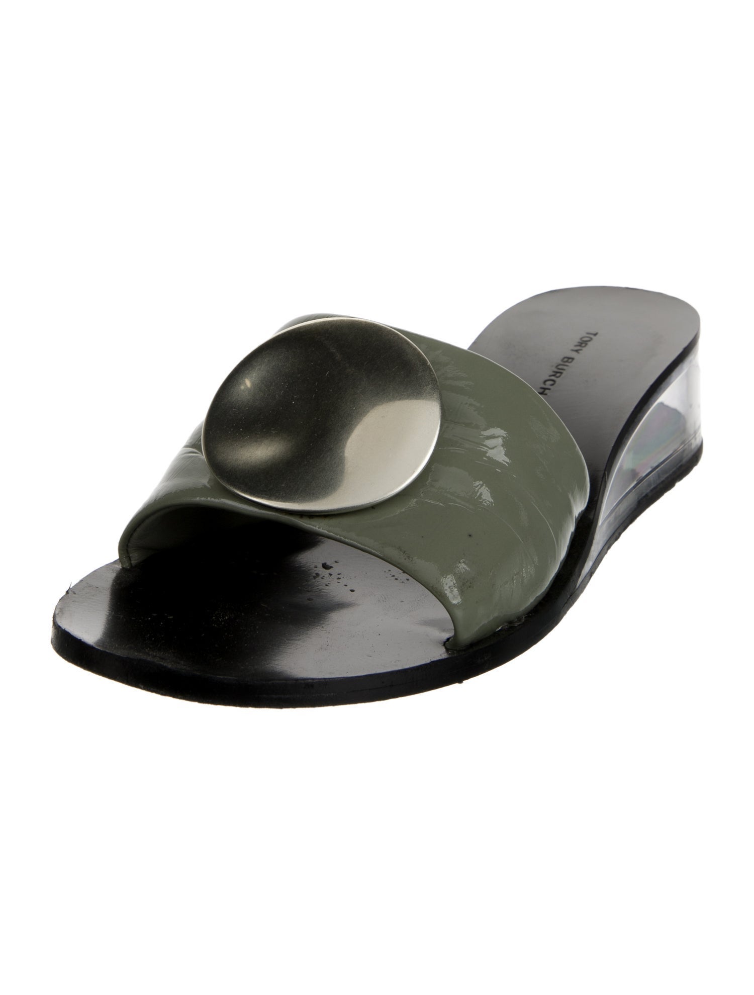 Tory Burch Leather Slides