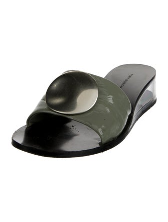 Tory Burch Leather Slides