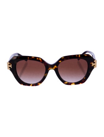 Tory Burch Oversize Gradient Sunglasses