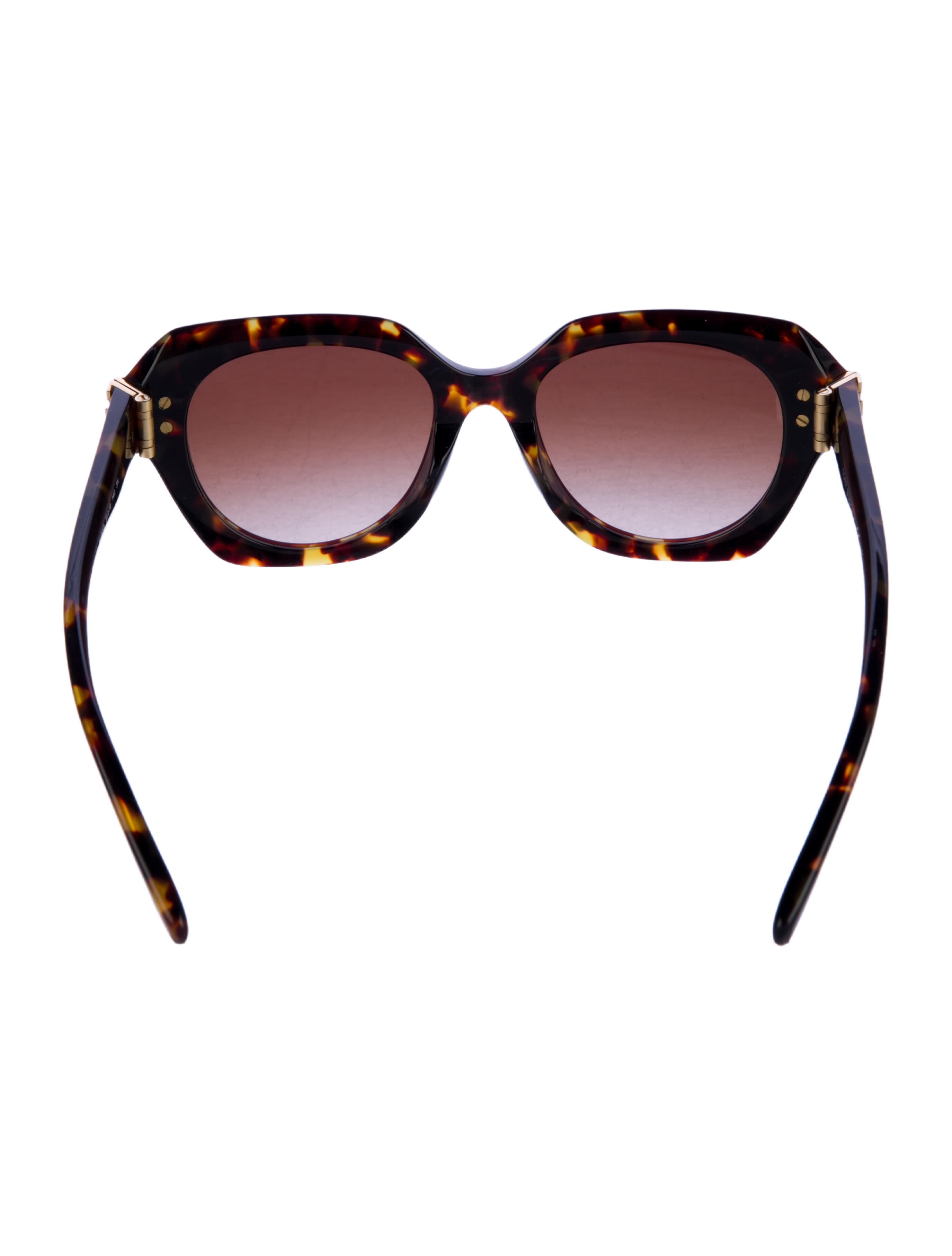 Tory Burch Oversize Gradient Sunglasses