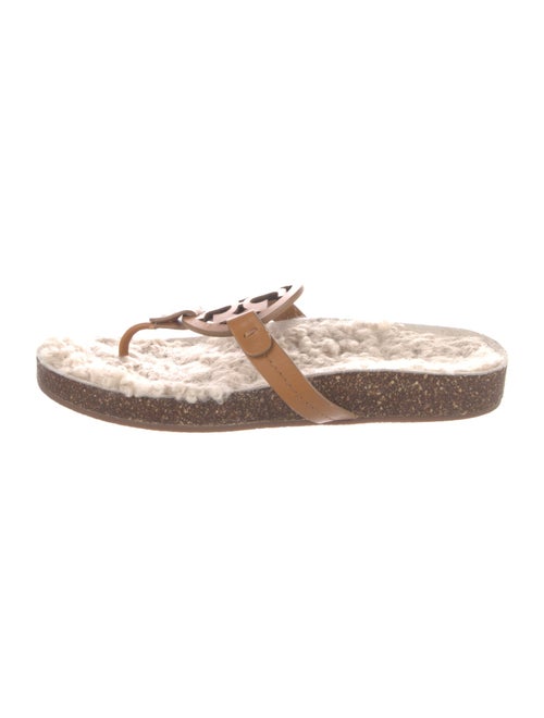 Tory Burch Leather Flip Flops