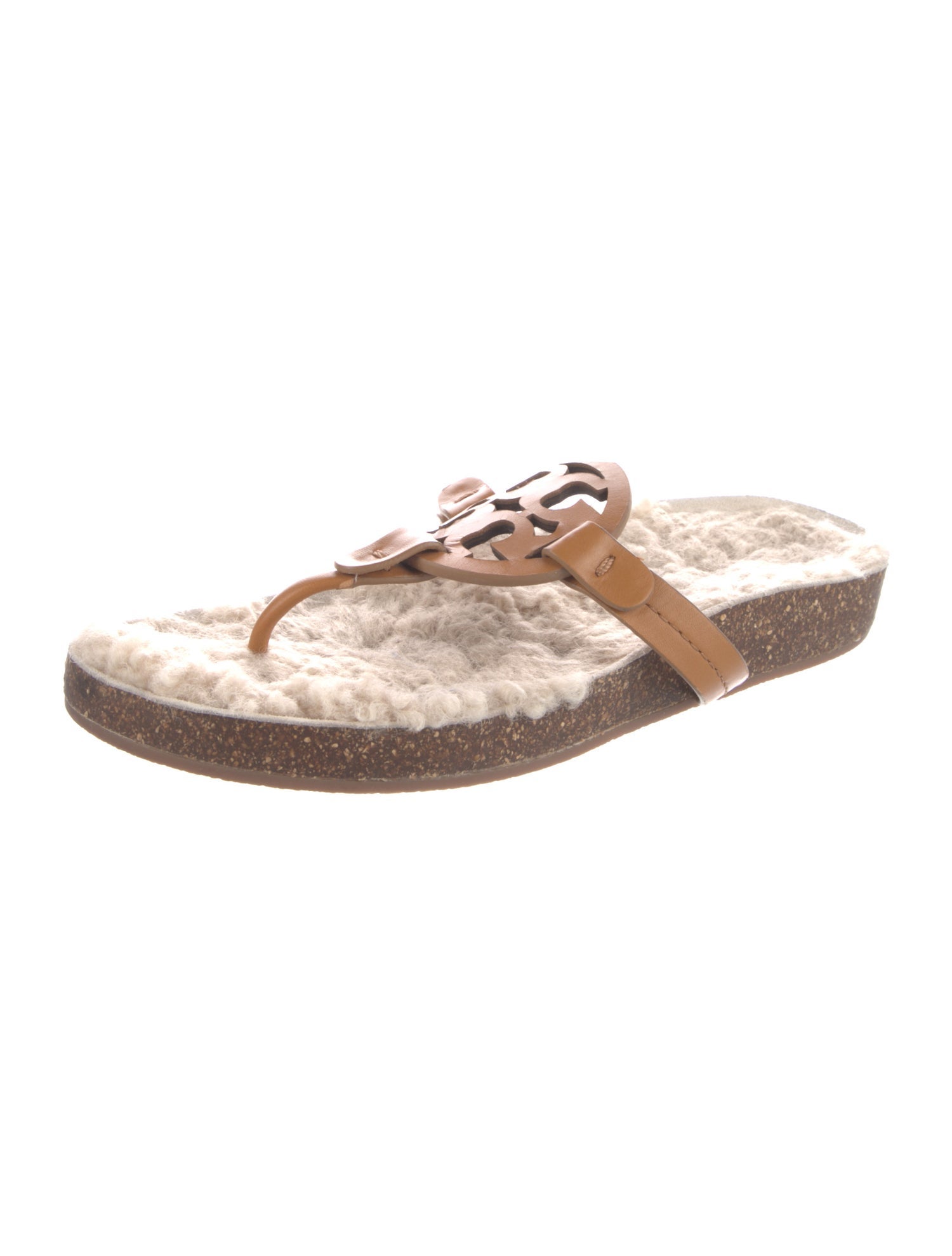 Tory Burch Leather Flip Flops