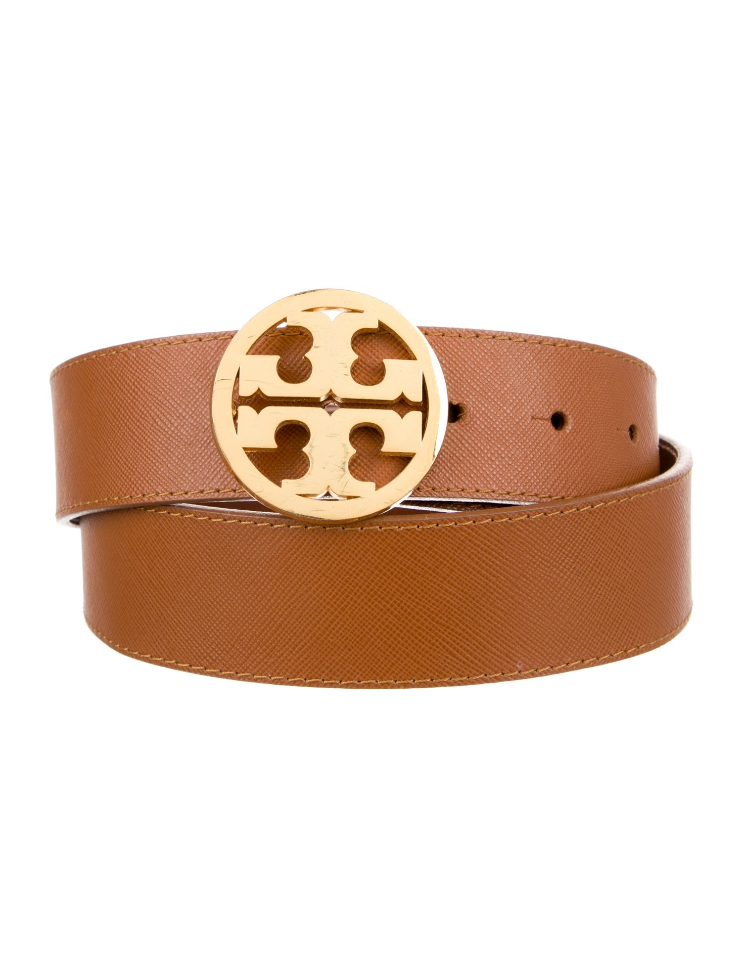 Tory Burch Saffiano Leather Belt