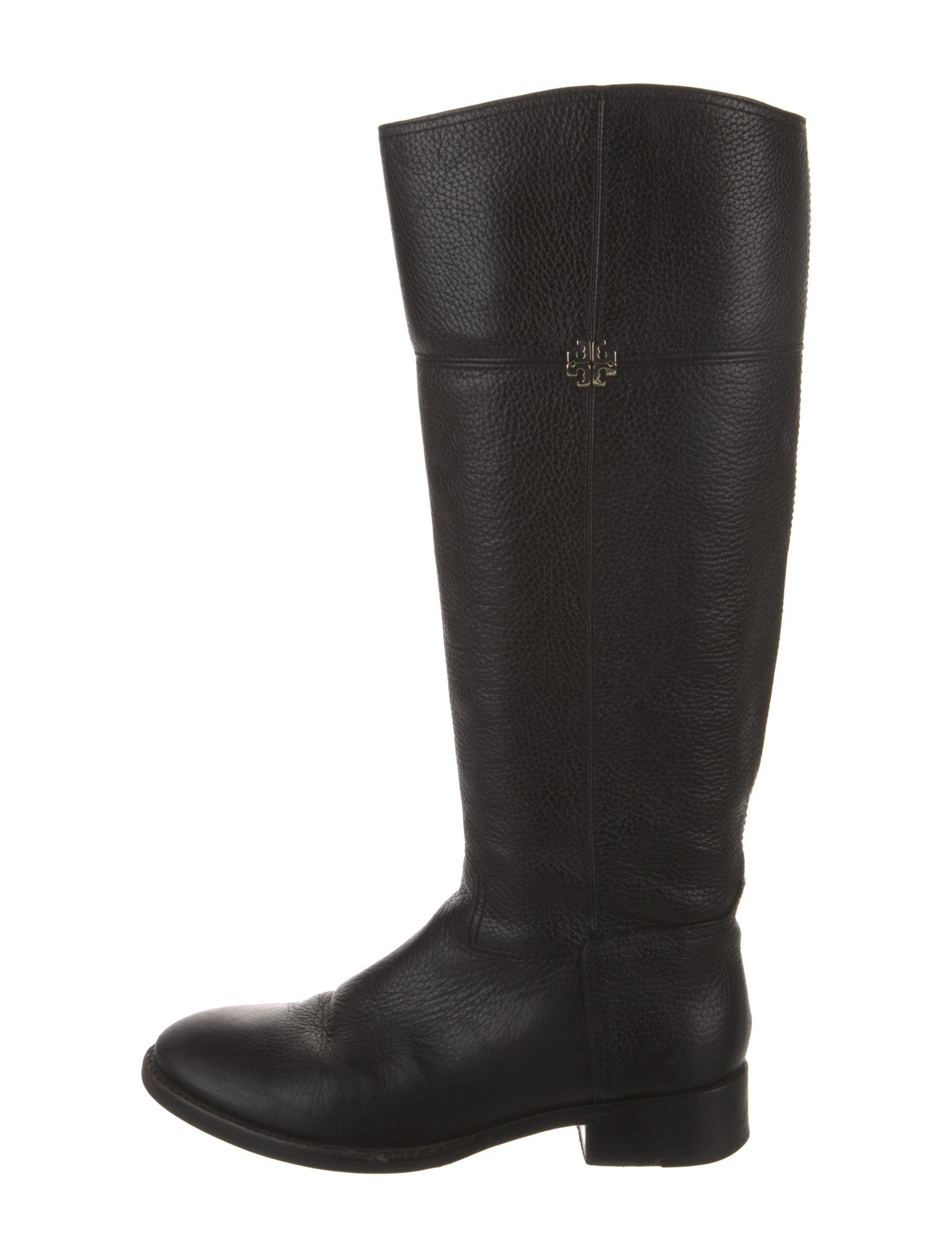 Tory Burch Leather Riding Boots