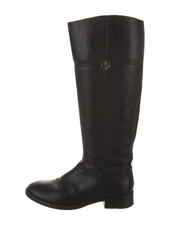 Tory Burch Leather Riding Boots