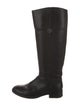 Tory Burch Leather Riding Boots