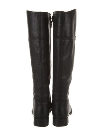 Tory Burch Leather Riding Boots