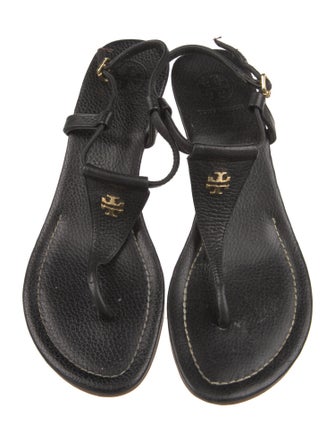 Tory Burch Leather T-Strap Sandals
