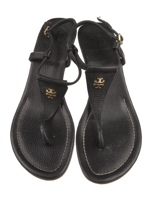 Tory Burch Leather T-Strap Sandals