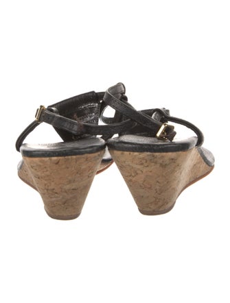Tory Burch Leather T-Strap Sandals