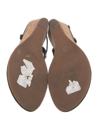 Tory Burch Leather T-Strap Sandals