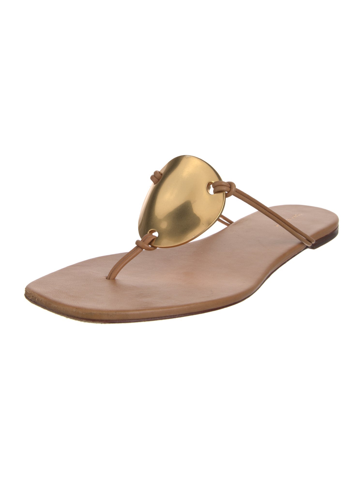 Tory Burch Leather Slides