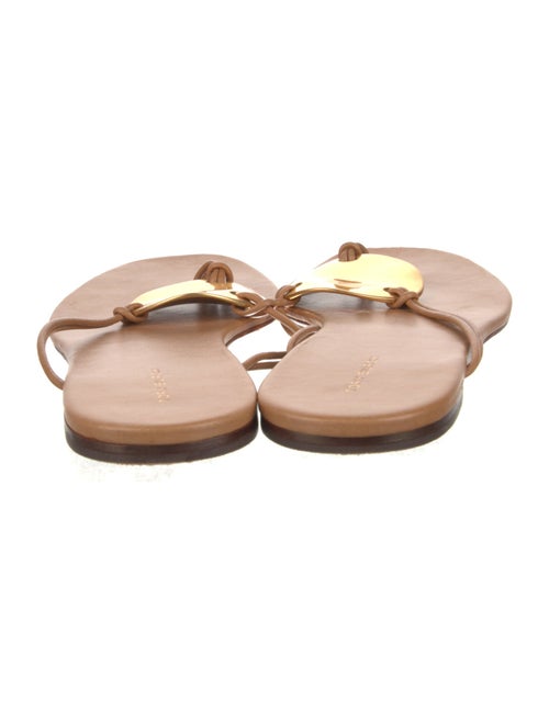 Tory Burch Leather Slides