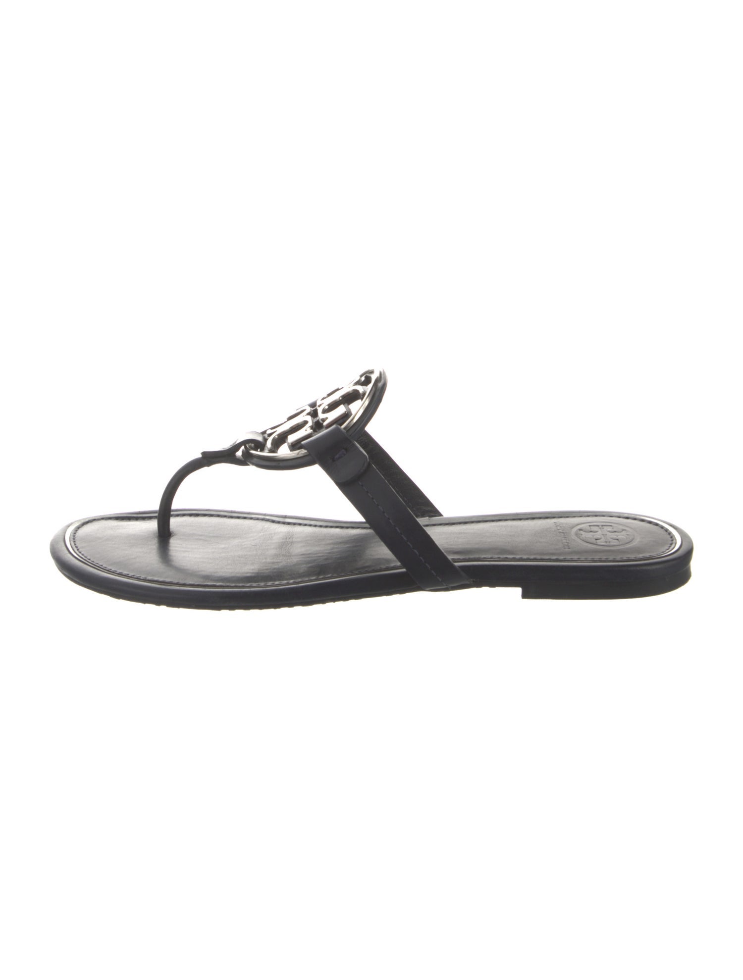 Tory Burch Leather Flip Flops