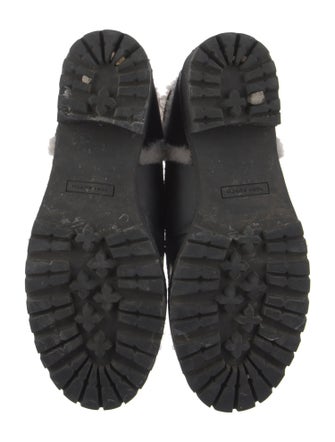 Tory Burch Suede Combat Boots