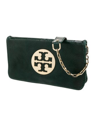 Tory Burch Embossed Leather Shoulder Bag