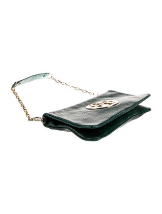 Tory Burch Embossed Leather Shoulder Bag