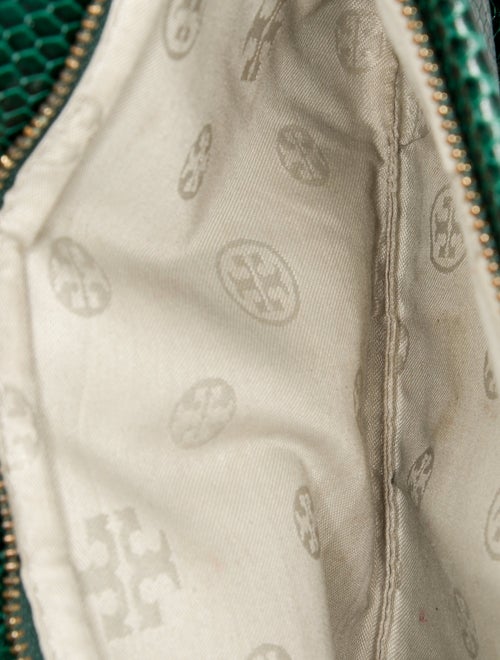 Tory Burch Embossed Leather Shoulder Bag