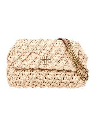 Tory Burch Raffia Shoulder Bag
