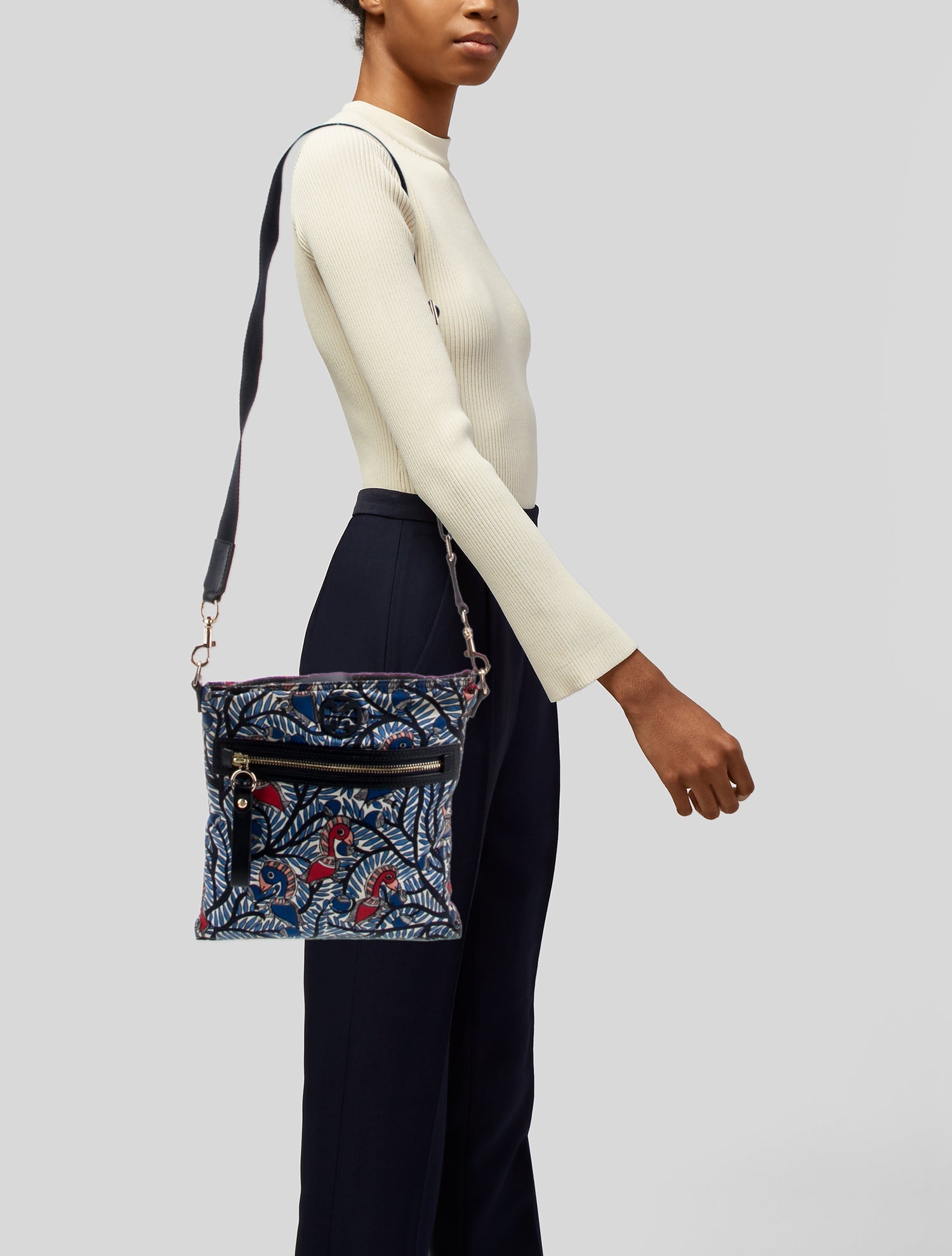 Tory Burch Nylon Messenger Bag