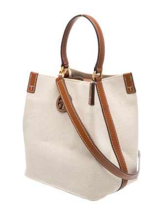 Tory Burch Canvas Top Handle Bag
