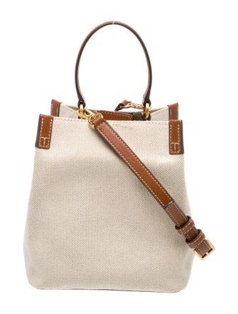 Tory Burch Canvas Top Handle Bag