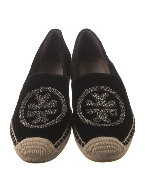 Tory Burch Velvet Graphic Print Espadrilles