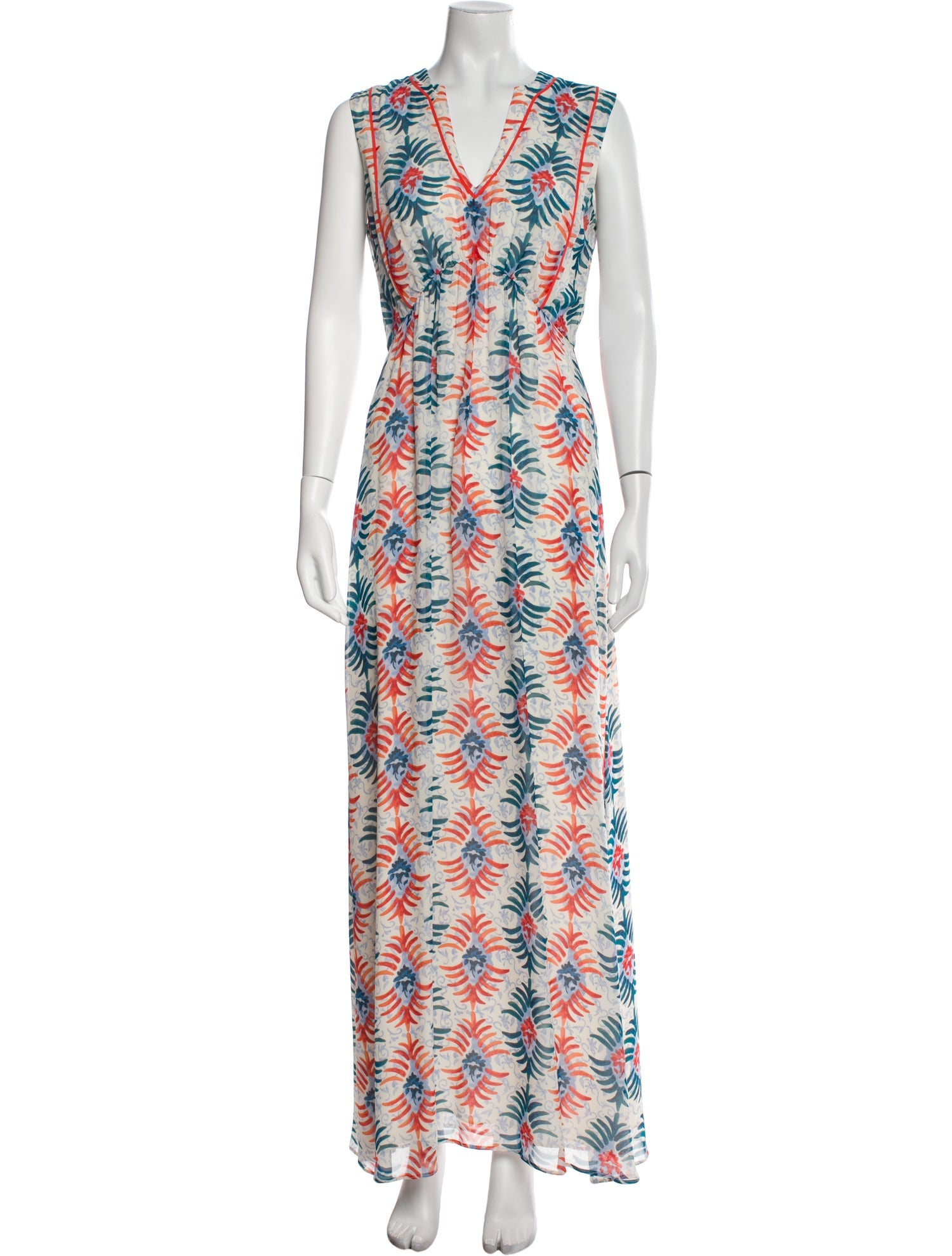Tory Burch Silk Long Dress