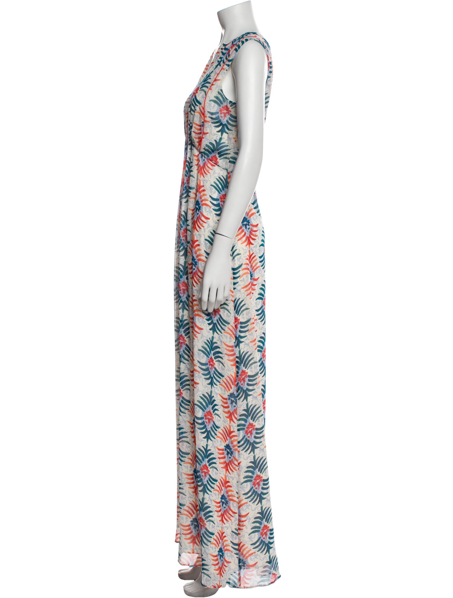 Tory Burch Silk Long Dress