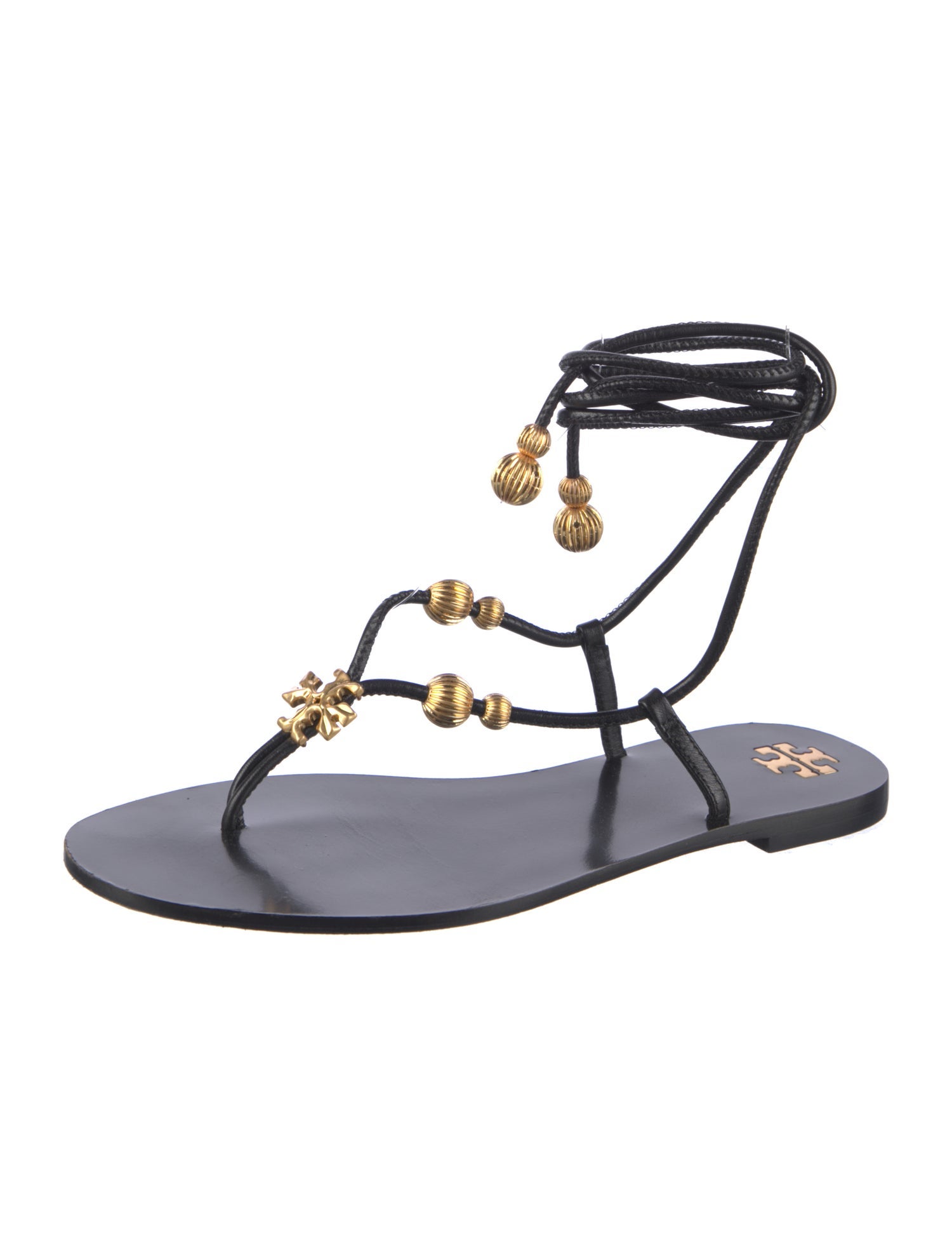 Tory Burch Leather Gladiator Sandals