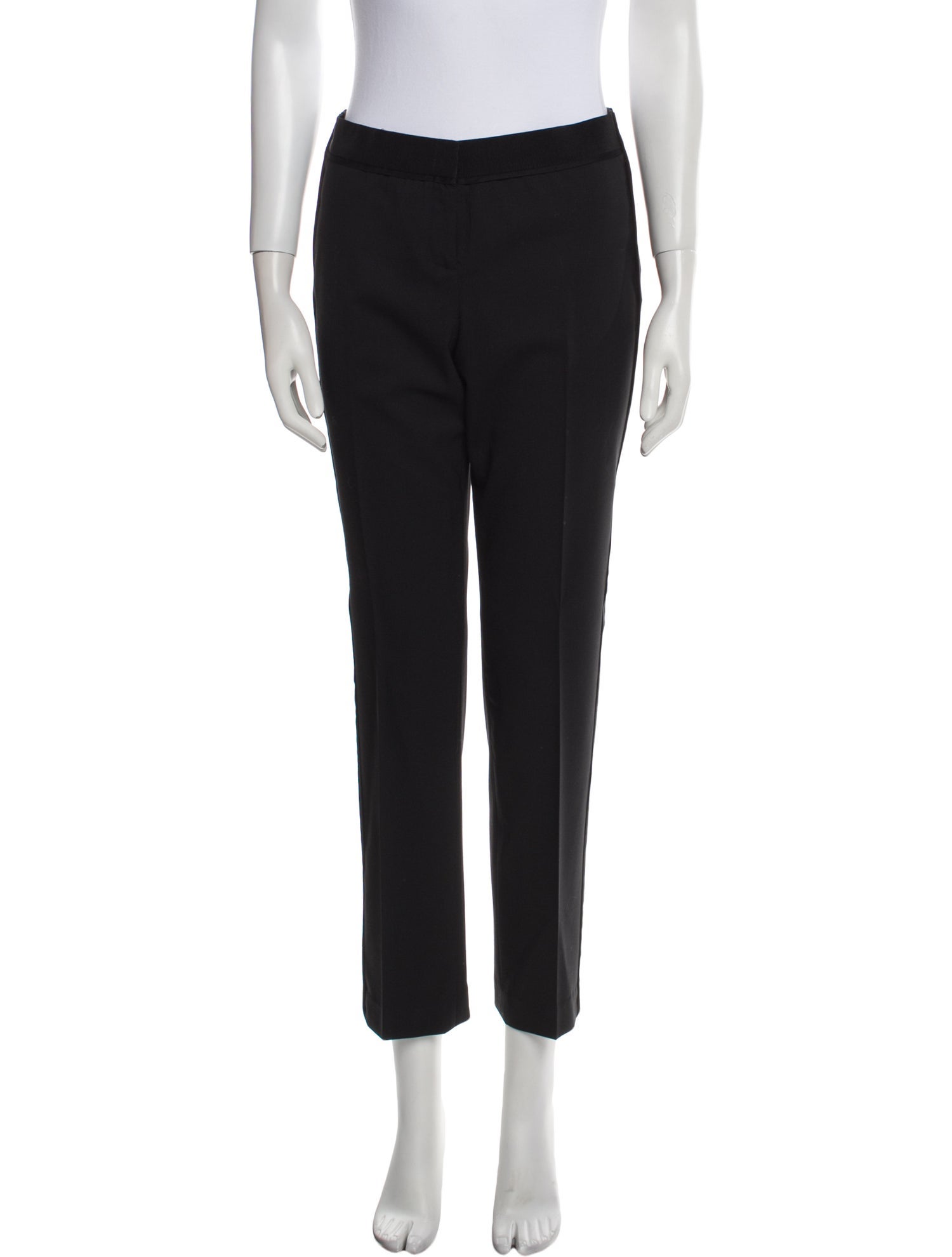 Tory Burch Wool Straight Leg Pants