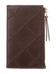 Tory Burch Intrecciato Weave Leather Card Holder