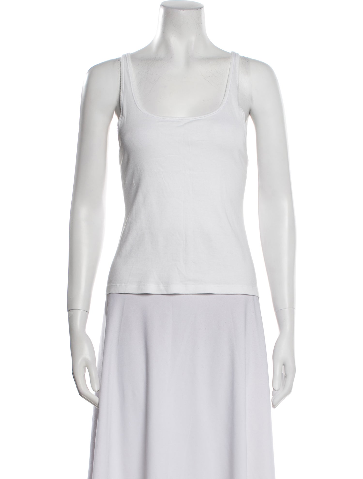 Tory Burch Scoop Neck Sleeveless Top